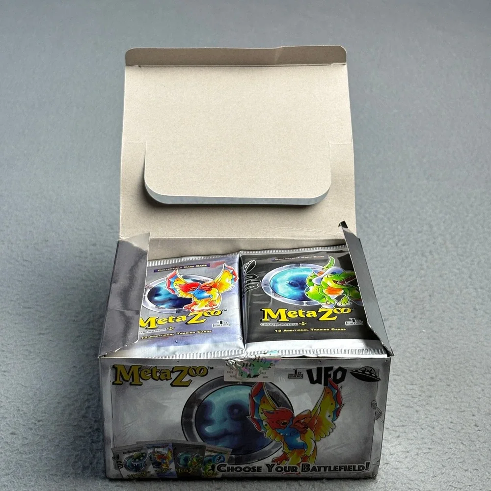 MetaZoo Cryptid Nation UFO 1st Edition Booster Box 36 Packs TCG 2022 Open Box